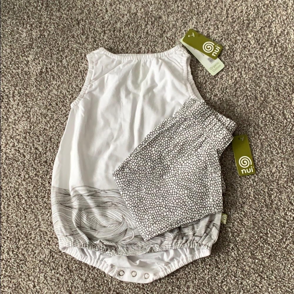 Nui Romper size 3-6m leggings size 3-6m